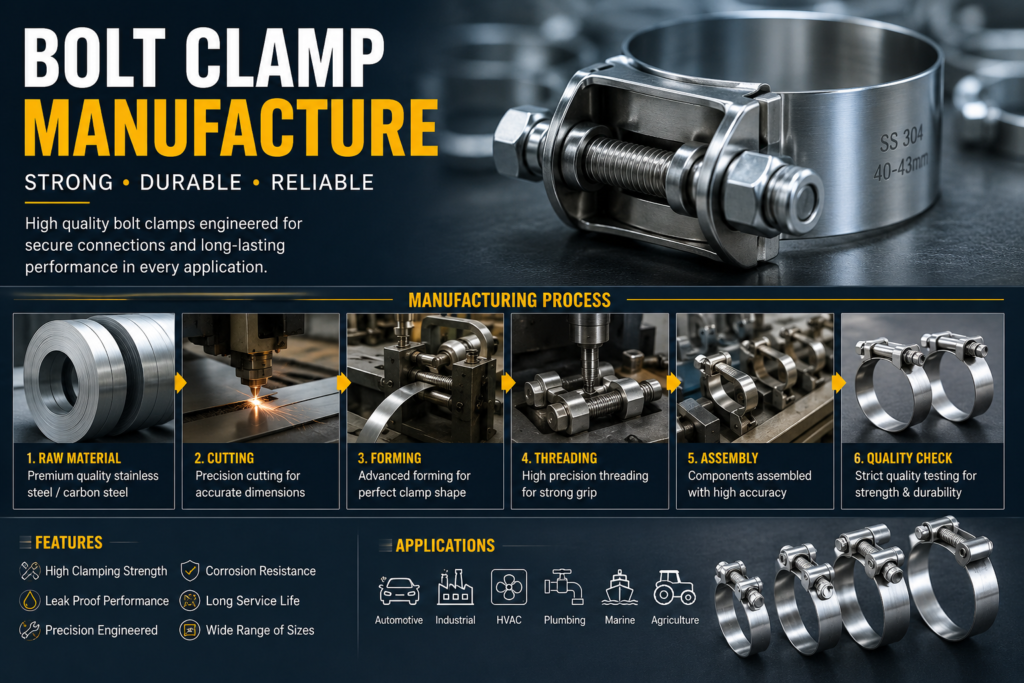 Bolt Clamp Manufacture