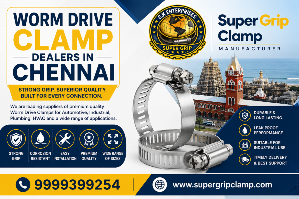 Worm Drive Clamp Dealers in Chennai