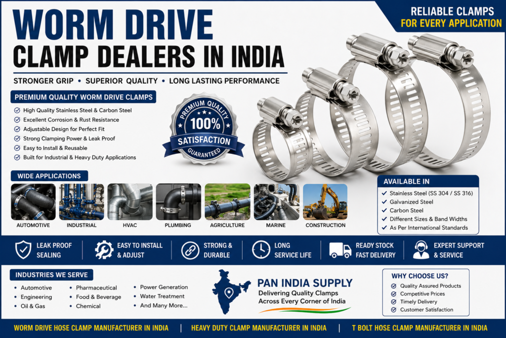 Worm Drive Clamp Dealers in India