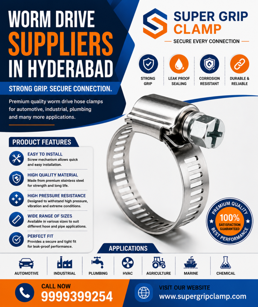 Worm Drive Suppliers in Hyderabad