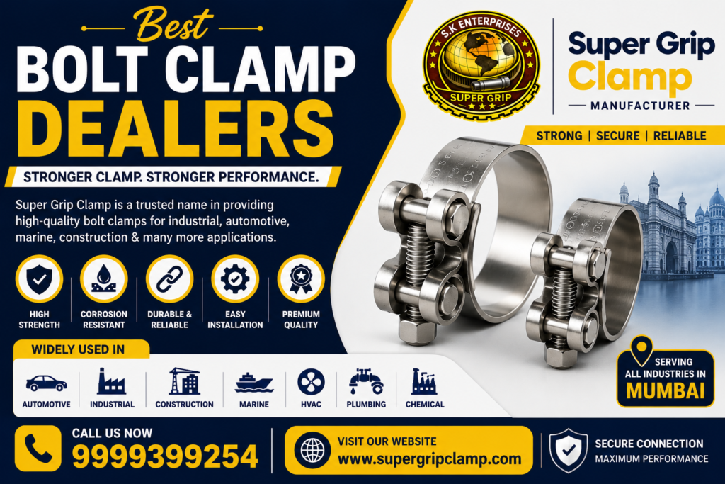 Best Bolt Clamp Dealers in Mumbai