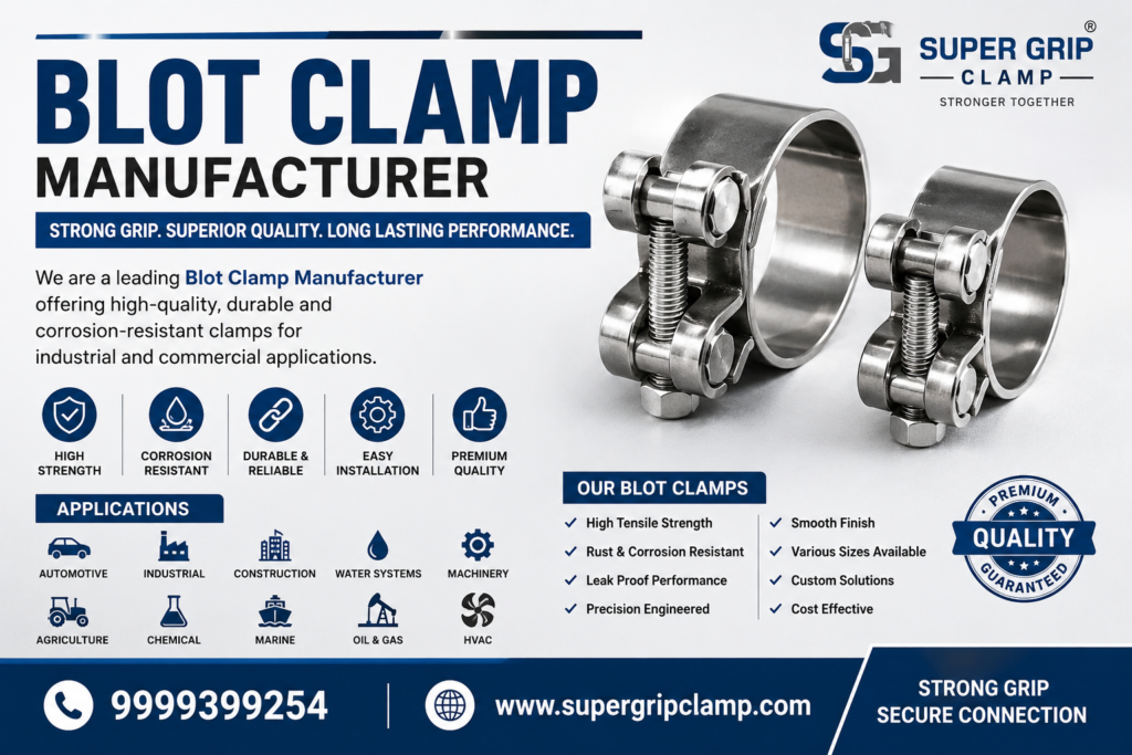 Blot Clamp Manufacturer