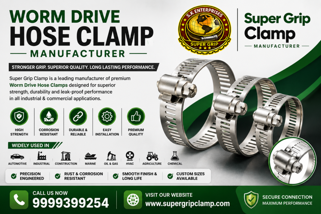 Worm Drive Hose Clamp Manufacturer